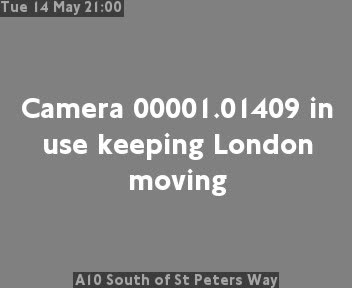 A10 & St Peters Way Webcam