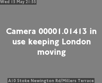A10/Stoke Newington Road & Millers Terrace Webcam