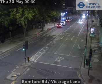 Romford Rd / Vicarage Lane