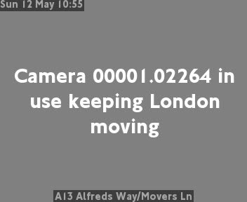 A13/Alfreds Way & Mover Lane Webcam