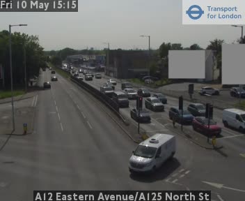 A12 Eastern Avenue/A125 North St