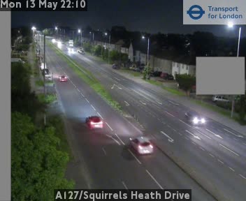 A127 und Squirrels Heath Drive Webcam