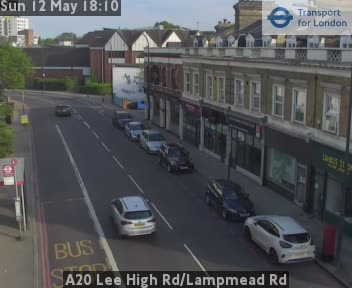 A20/Lee High Road & Lampmead Road Webcam