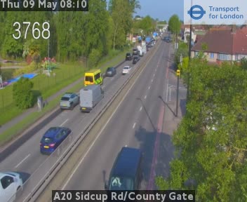 A20 Sidcup Rd/County Gate