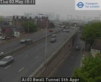 A102 Bwall Tunnel Sth Appr