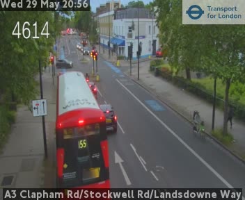 A3 Clapham Rd/Stockwell Rd/Landsdowne Way