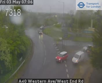 A40 Western Ave/West End Rd