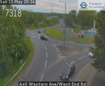 A40 Western Ave/West End Rd