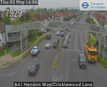 A41 Hendon Way/Cricklewood Lane