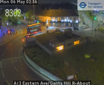 A12 Eastern Ave/Gants Hill R-About