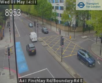 A41 Finchley Rd/Boundary Rd E