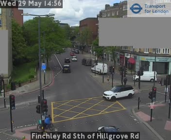 Finchley Rd Sth of Hillgrove Rd