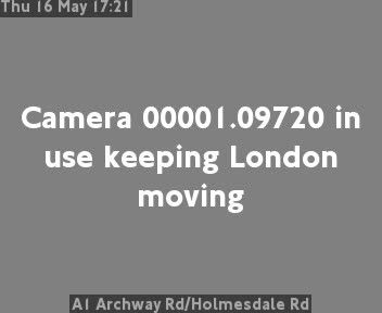 Archway Road & Holmesdale Road Webcam