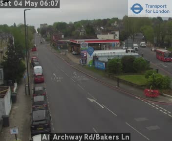 A1 Archway Rd/Bakers Ln