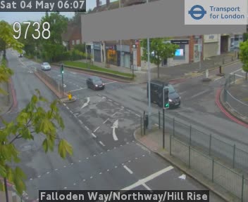 Falloden Way/Northway/Hill Rise