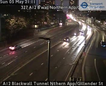 A12 Blackwall Tunnel Nthern App/Gillender St