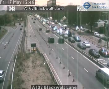 A102 & Blackwall Lane Webcam