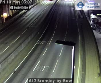 A12 & Bromley von Bow Webcam