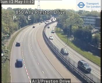 A12 und Preston Drive Webcam