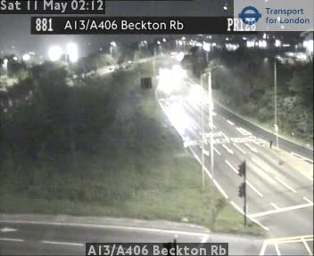 A13 und A406 Beckton RB Webcam