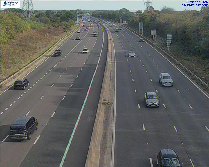 Click for full screen live camera. M6 05515 J2 – J3