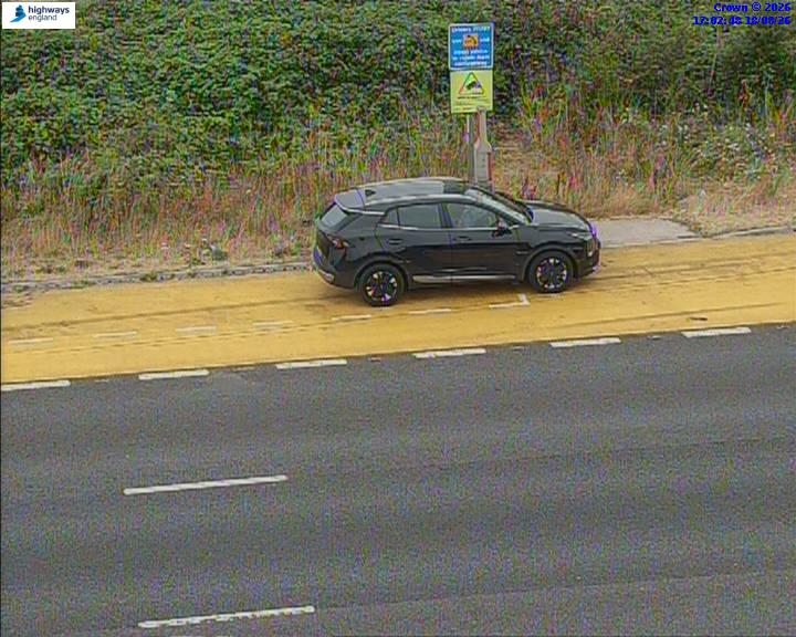 Click for full screen live camera. M6 05610 M6 Toll – J3