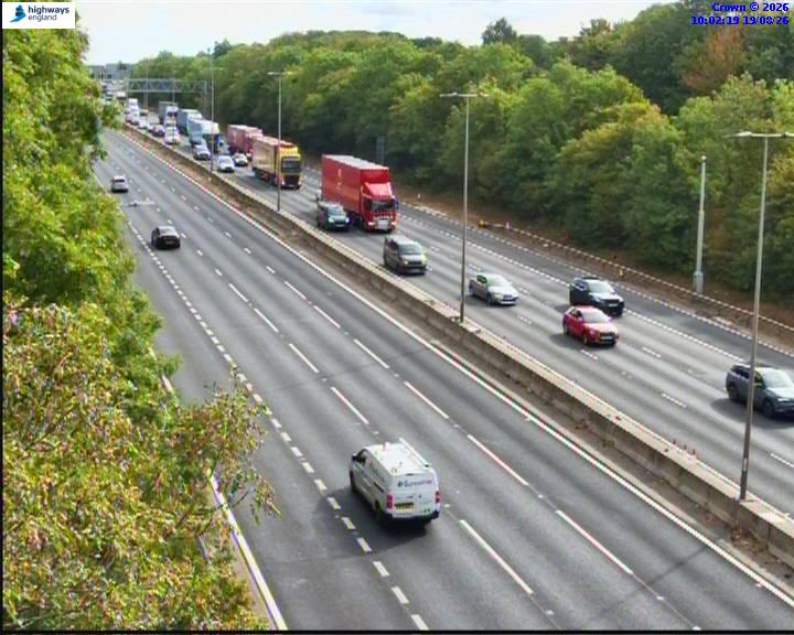 Click for full screen live camera. M6 05776 J4A-J5