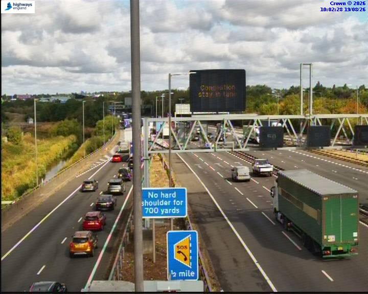 Click for full screen live camera. M6 05935 J8
