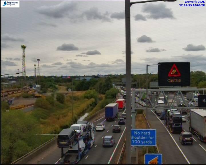 Click for full screen live camera. M6 05935 J8