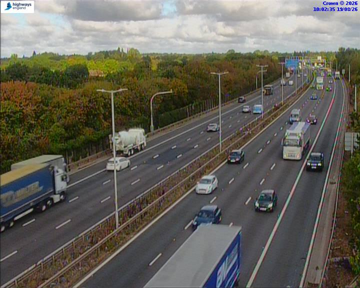 Click for full screen live camera. M6 06016 J10A-J10
