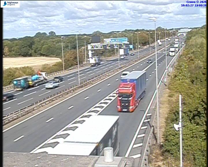 Click for full screen live camera. M6 06092 J12-J11A