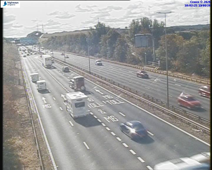 Click for full screen live camera. M6 06099 J12 – J11A