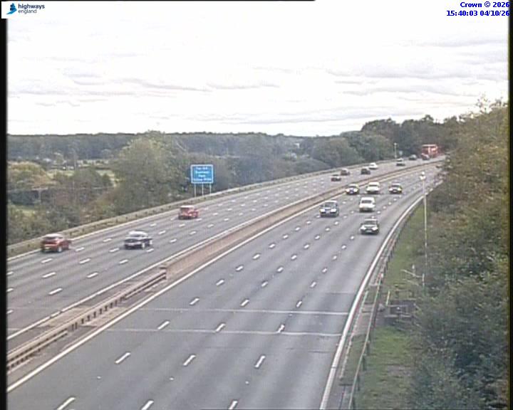 Click for full screen live camera. M6 06139 J12 – J13