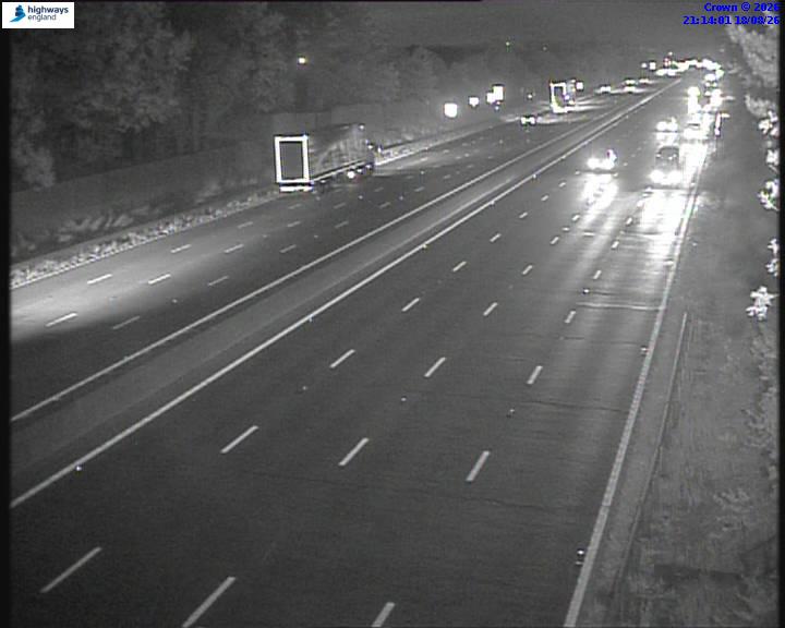 Click for full screen live camera. M6 06153 J13 – J12