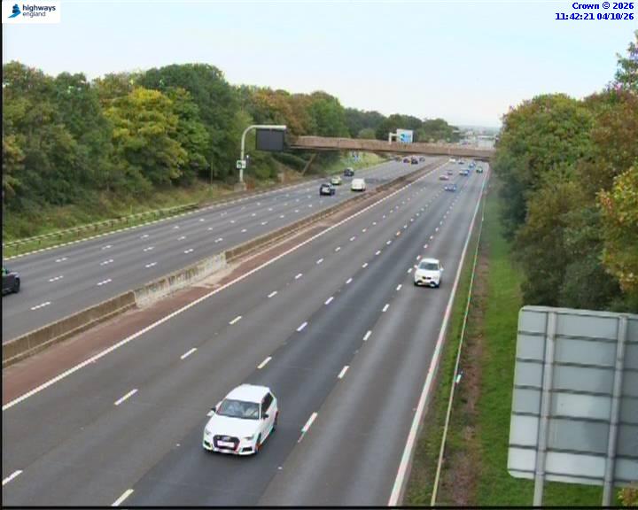 Click for full screen live camera. M6 06173 J13 – J12