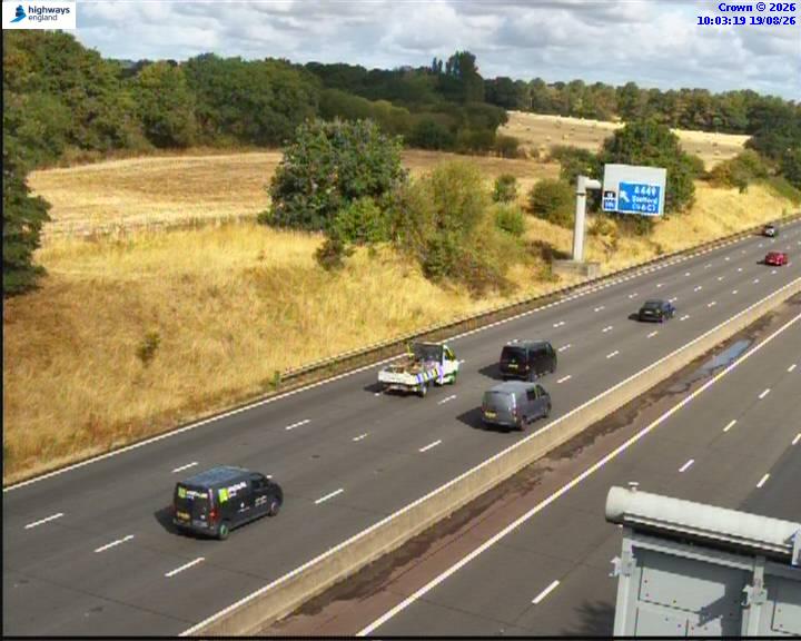 Click for full screen live camera. M6 06175 J13-J12