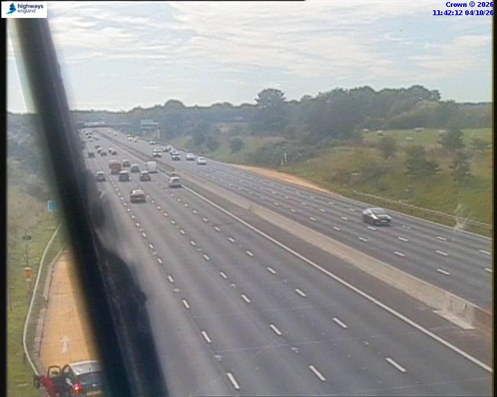 Click for full screen live camera. M6 06181 J13 – J12
