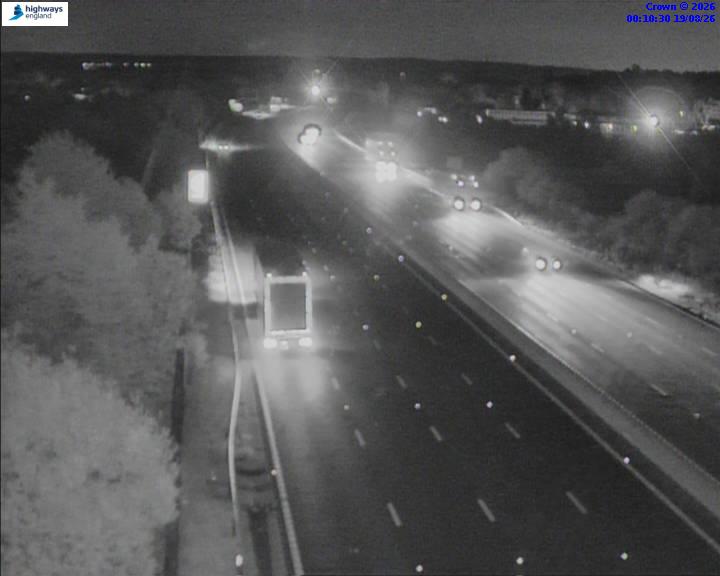 Click for full screen live camera. M6 06230 J14 – J13
