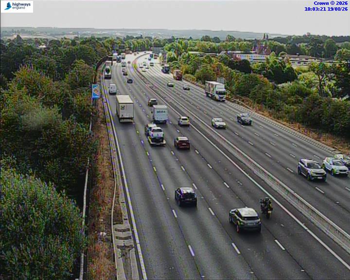Click for full screen live camera. M6 06230 J14 – J13