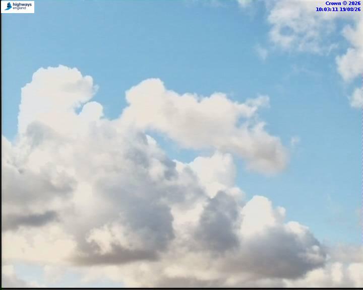 Click for full screen live camera. M6 06252 J13 – J14