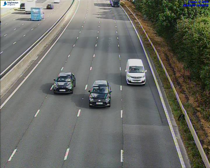 Click for full screen live camera. M6 06257 J14 – J13