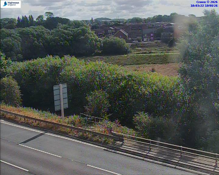 Click for full screen live camera. M6 06279 J13 – J14