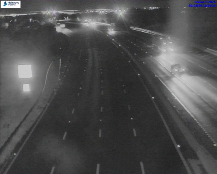 Click for full screen live camera. M6 06279 J13 – J14