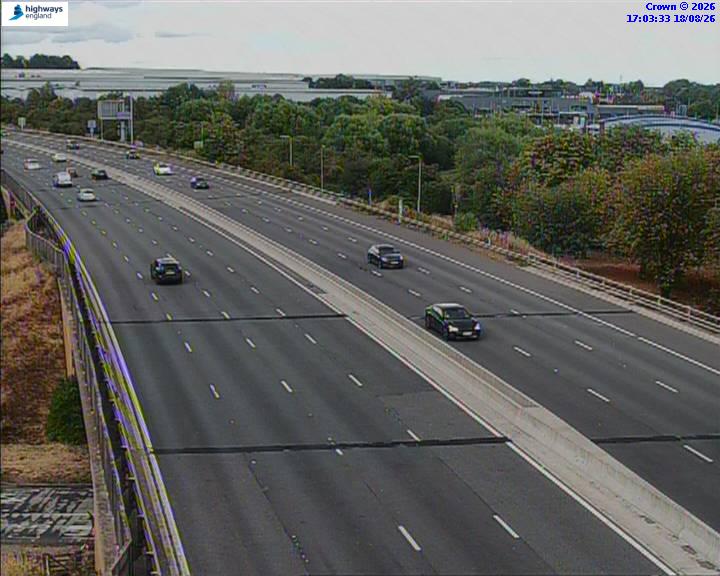Click for full screen live camera. M6 06281 J14