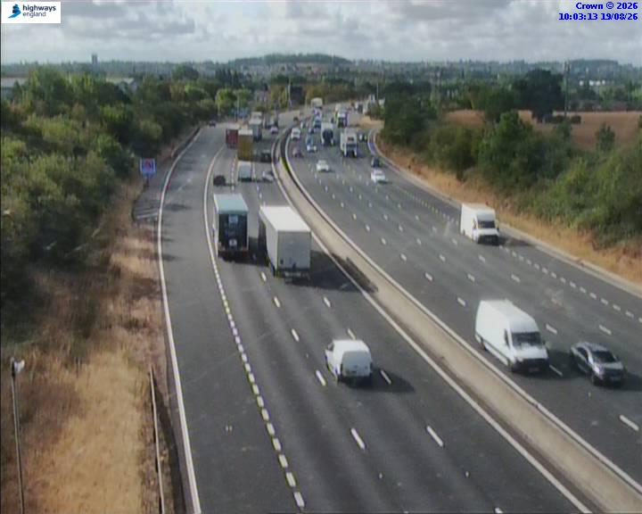Click for full screen live camera. M6 06289 J15 – J14