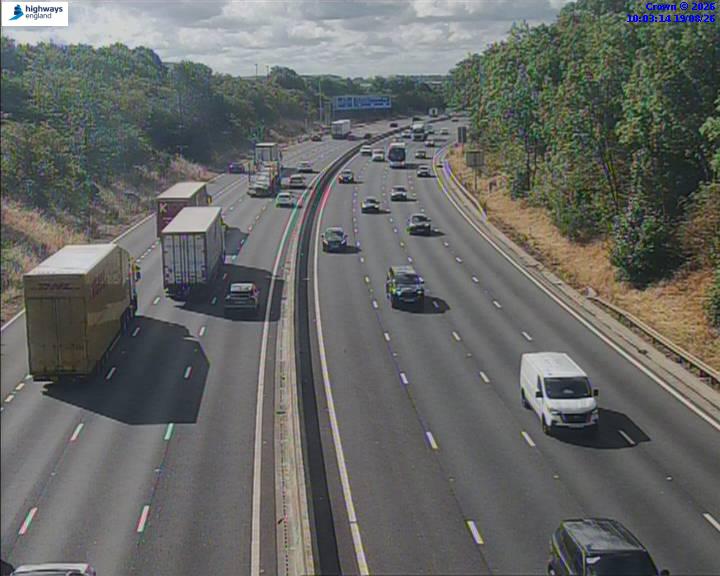 Click for full screen live camera. M6 06291 J14 – J15