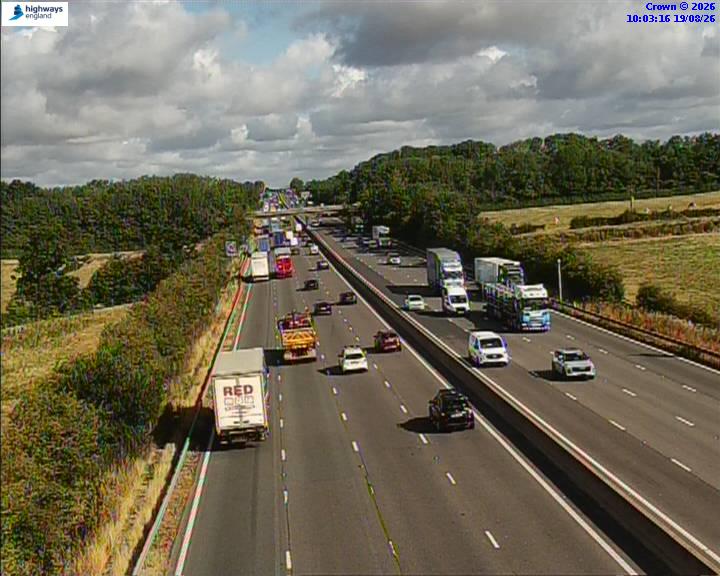 Click for full screen live camera. M6 06310 J14 – J15