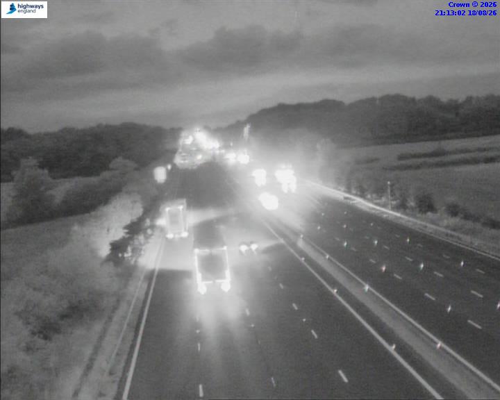 Click for full screen live camera. M6 06310 J14 – J15