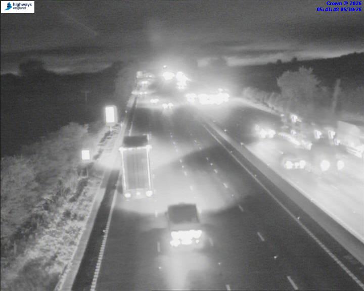 Click for full screen live camera. M6 06320 J14 – J15