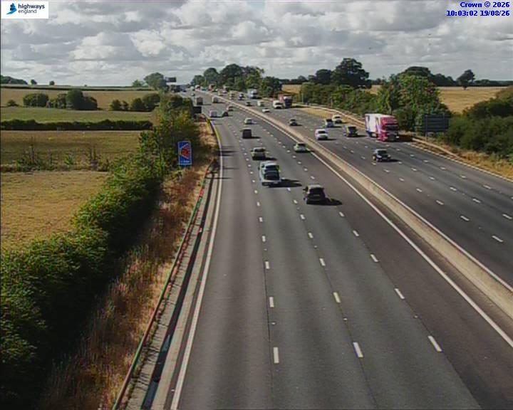 Click for full screen live camera. M6 06333 J15 – J14